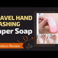 20Pcs Handy Travel Portable Anti-Bacterial Clean Paper Soap (Pack Of 2)