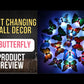 1Pc LED Butterfly
