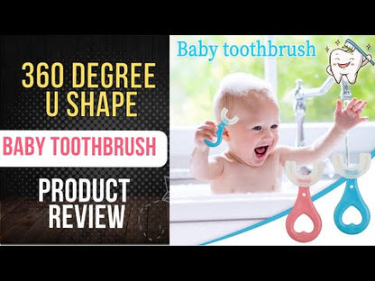 Silicone U-Shaped Baby Toothbrush