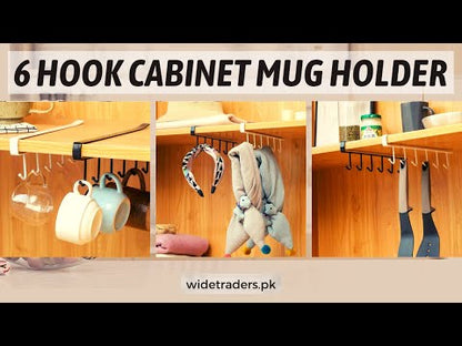 6 Hooks Mug Holder