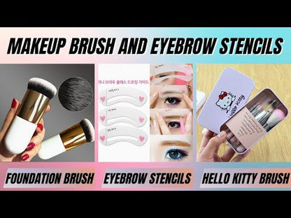 Eyebrow Stencils Styles Reusable Eyebrow Drawing Guide