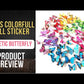 12Pcs Magnet Butterflies Stickers