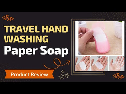 Travel Hand-washing Soap Paper