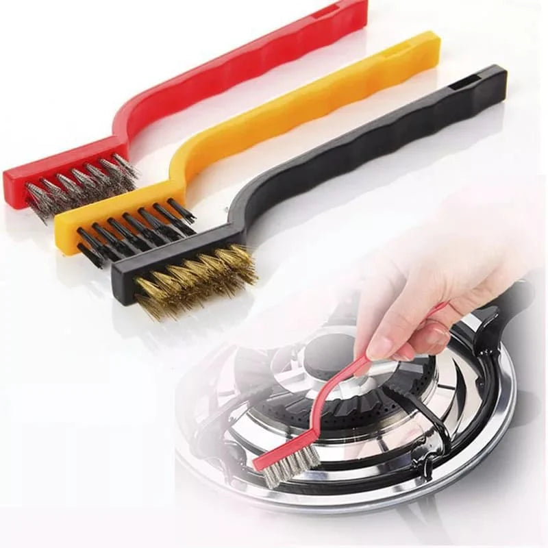 3pcs/set Gas Stove Cleaning Brush