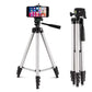 Adjustable and Portable 3110 Tripod Stand with Mobile Holder